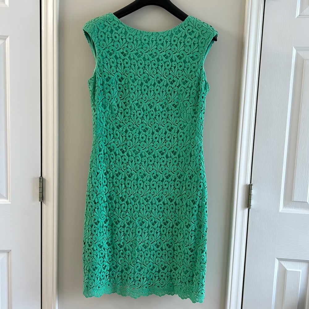 Ralph Lauren Beautiful Lace Overlay Dress. New with Tags 💚
